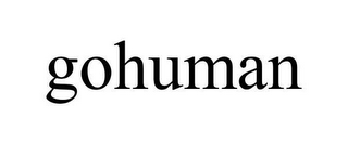 GOHUMAN