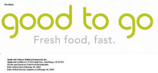 GOOD TO GO FRESH FOOD, FAST