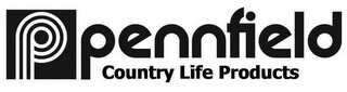 P PENNFIELD COUNTRY LIFE PRODUCTS