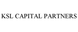 KSL CAPITAL PARTNERS