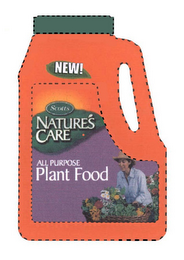 NEW! SCOTTS NATURE'S CARE ALL PURPOSE PLANT FOOD