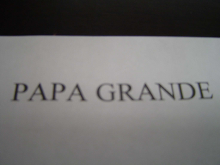 PAPA GRANDE