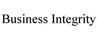 BUSINESS INTEGRITY