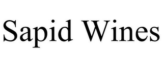 SAPID WINES