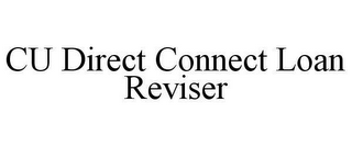 CU DIRECT CONNECT LOAN REVISER