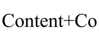 CONTENT+CO