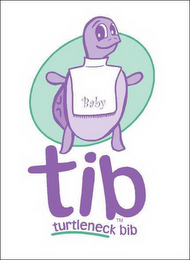 BABY TIB TURTLENECK BIB