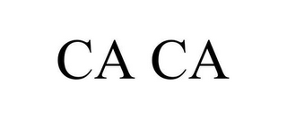 CA CA