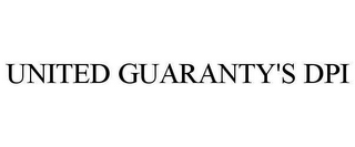 UNITED GUARANTY'S DPI