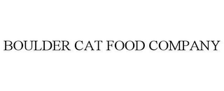 BOULDER CAT FOOD COMPANY