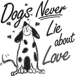 DOGS NEVER LIE ABOUT LOVE