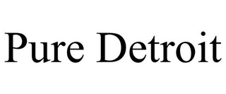 PURE DETROIT