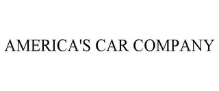 AMERICA'S CAR COMPANY