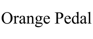 ORANGE PEDAL