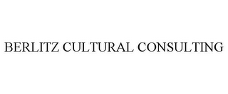 BERLITZ CULTURAL CONSULTING