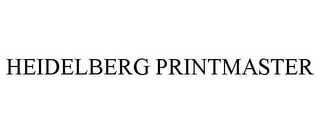 HEIDELBERG PRINTMASTER