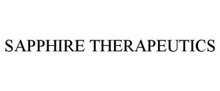 SAPPHIRE THERAPEUTICS