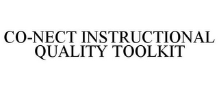 CO-NECT INSTRUCTIONAL QUALITY TOOLKIT