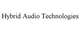 HYBRID AUDIO TECHNOLOGIES