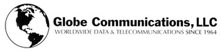 GLOBE COMMUNICATIONS, LLC WORLDWIDE DATA & TELECOMMUNICATIONS SINCE 1964