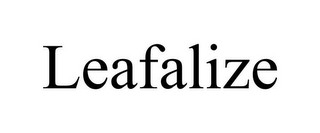 LEAFALIZE