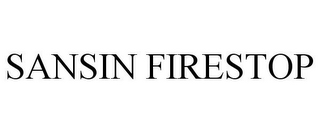 SANSIN FIRESTOP