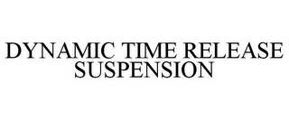 DYNAMIC TIME RELEASE SUSPENSION