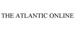 THE ATLANTIC ONLINE