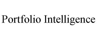 PORTFOLIO INTELLIGENCE