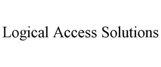 LOGICAL ACCESS SOLUTIONS