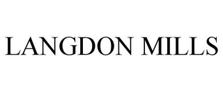LANGDON MILLS