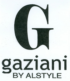 G GAZIANI BY ALSTYLE