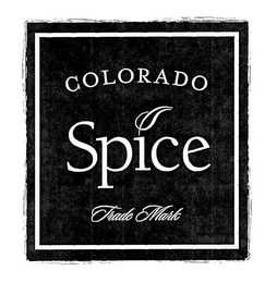 COLORADO SPICE TRADE MARK