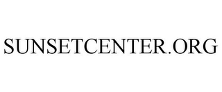 SUNSETCENTER.ORG