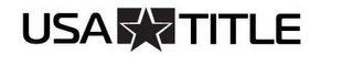 USA TITLE