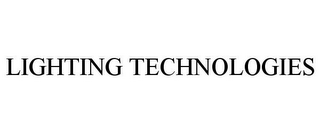 LIGHTING TECHNOLOGIES