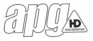 APG HD HIGH DEFINITION