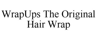 WRAPUPS THE ORIGINAL HAIR WRAP