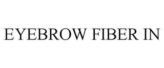 EYEBROW FIBER IN