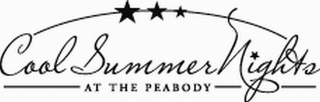 COOL SUMMER NIGHTS AT THE PEABODY