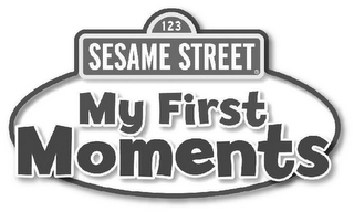 123 SESAME STREET MY FIRST MOMENTS