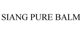 SIANG PURE BALM