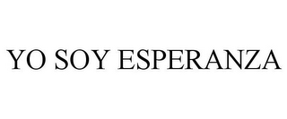 YO SOY ESPERANZA