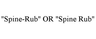 "SPINE-RUB" OR "SPINE RUB"