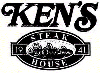 KEN'S STEAK HOUSE 1941