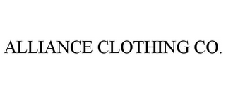 ALLIANCE CLOTHING CO.
