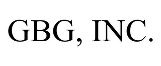 GBG, INC.