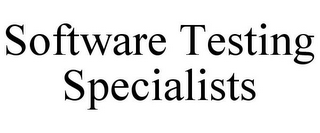 SOFTWARE TESTING SPECIALISTS