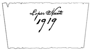 LOPEZ NOCETI 1919