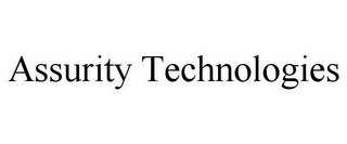 ASSURITY TECHNOLOGIES